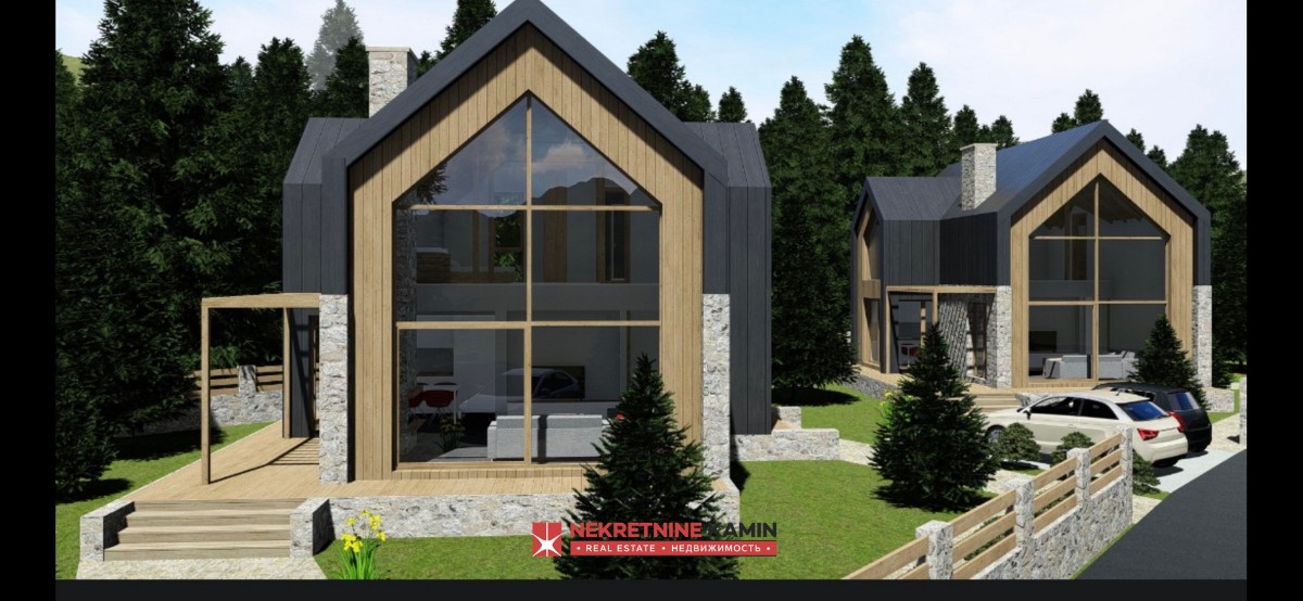 Building Plot of 1011 m² with Permit for Two Buildings, Meždo, Žabljak